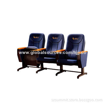 Auditorium Seating with Spring Plus Steel Frame, Active FootrestNew